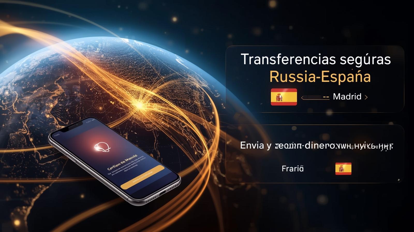 Envío de dinero de Rusia a España