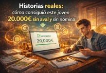 Cómo consiguió Daniel 20.000€ sin aval y sin nómina