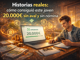 Cómo consiguió Daniel 20.000€ sin aval y sin nómina
