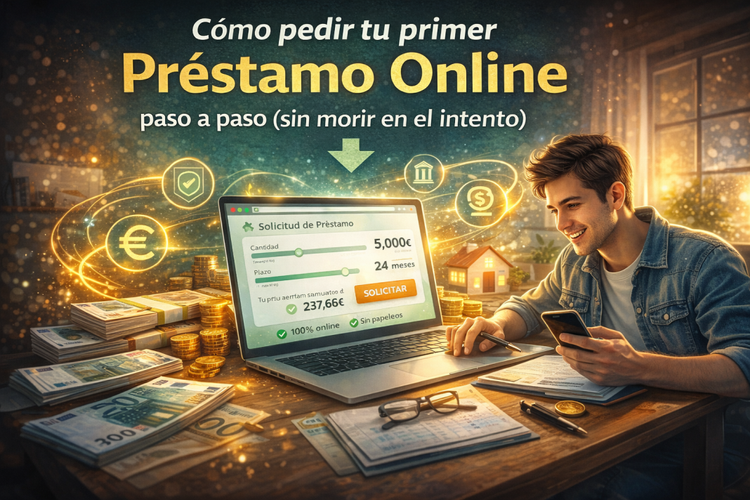 Cómo pedir tu primer préstamo online paso a paso (sin morir en el intento)