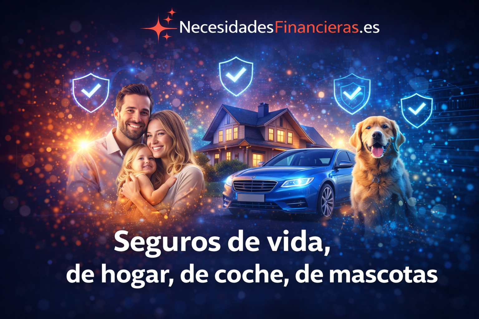 Encuentra tu seguro de vida, de hogar, de coche, de mascotas perfecto