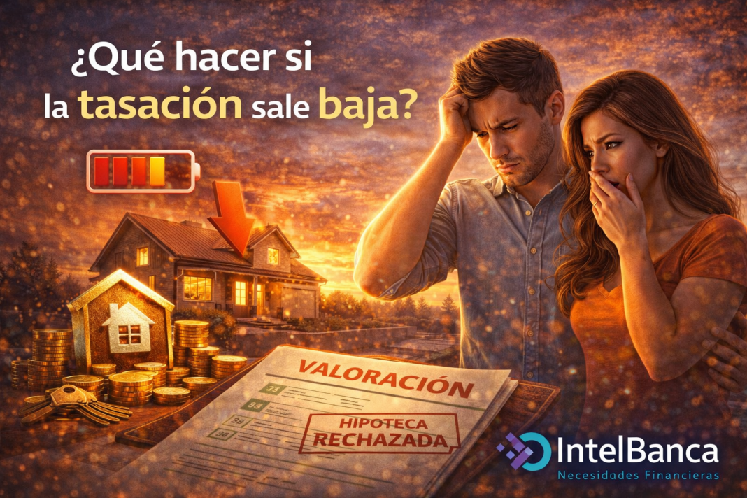 Qué hacer si la tasación sale baja - Cómo afecta al valor de la vivienda y a tu hipoteca en 2026