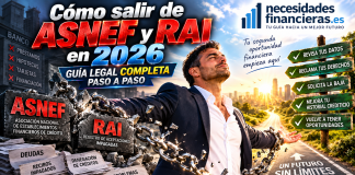 Cómo salir de ASNEF y RAI en 2026: Guía legal completa paso a paso